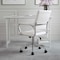Martha Stewart Piper Upholstered Office Chair in White/Polished Nickel CH-220921-2-WH-MS - alternate 6
